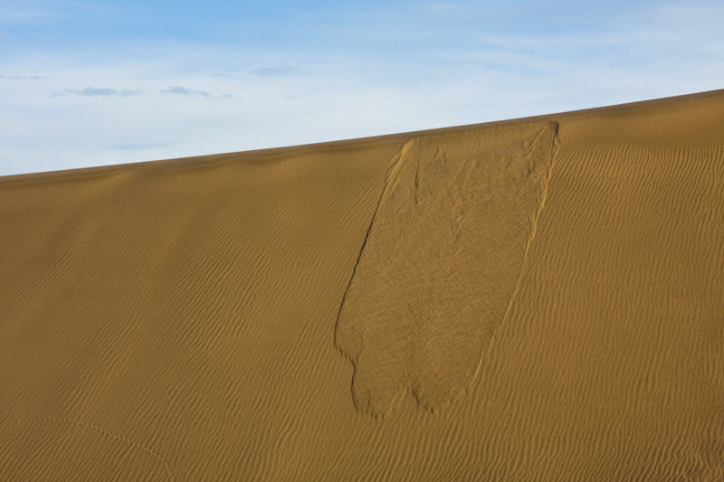 Patterns In Sand Dune